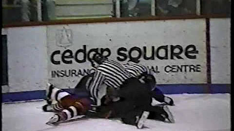 Lorne Toews vs Jamie Pushor WHL Sept 28/91