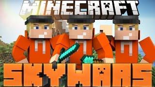 "FISHING ROD SKILLS" Minecraft SKYWARS! (Minigame) w/ Gabe!