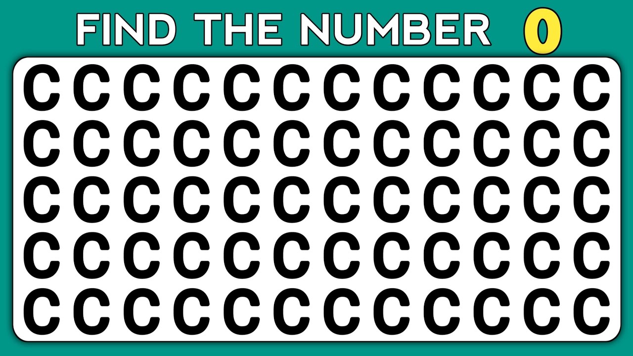 FIND THE ODD ONE OUT | NUMBER AND LETTER EDITION | ODDITY SPOTTING QUIZ ...
