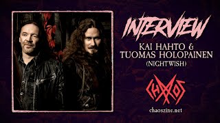 Interview with Tuomas Holopainen & Kai Hahto about Nightwish's Human. :II: Nature.