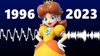 Why doesn&#39;t Princess Daisy sound like she used to?