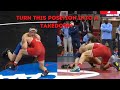 Stuck in a front headlock wrestlers do this
