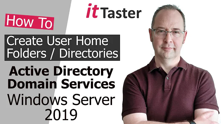 How To Create User Home Folders | Home Directories - Windows Server 2019