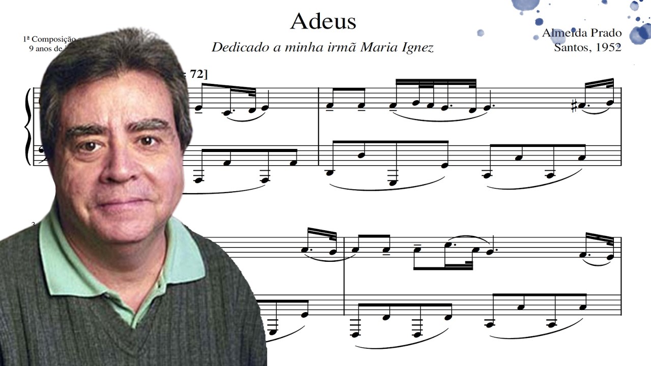 Almeida Prado - Adeus (1ª composição, aos 9 anos de idade) (Fabiana Bonilha, piano)