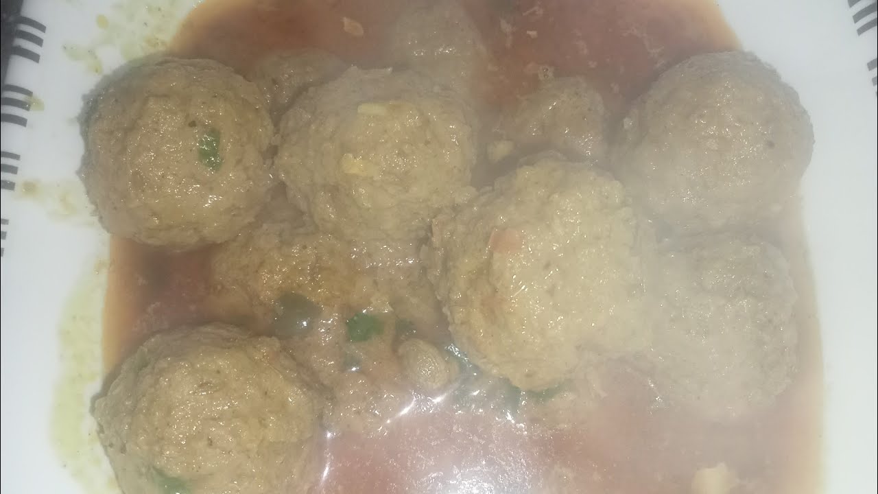 Beef kofta Karikofta masala recipe.by Sonia imran YouTube