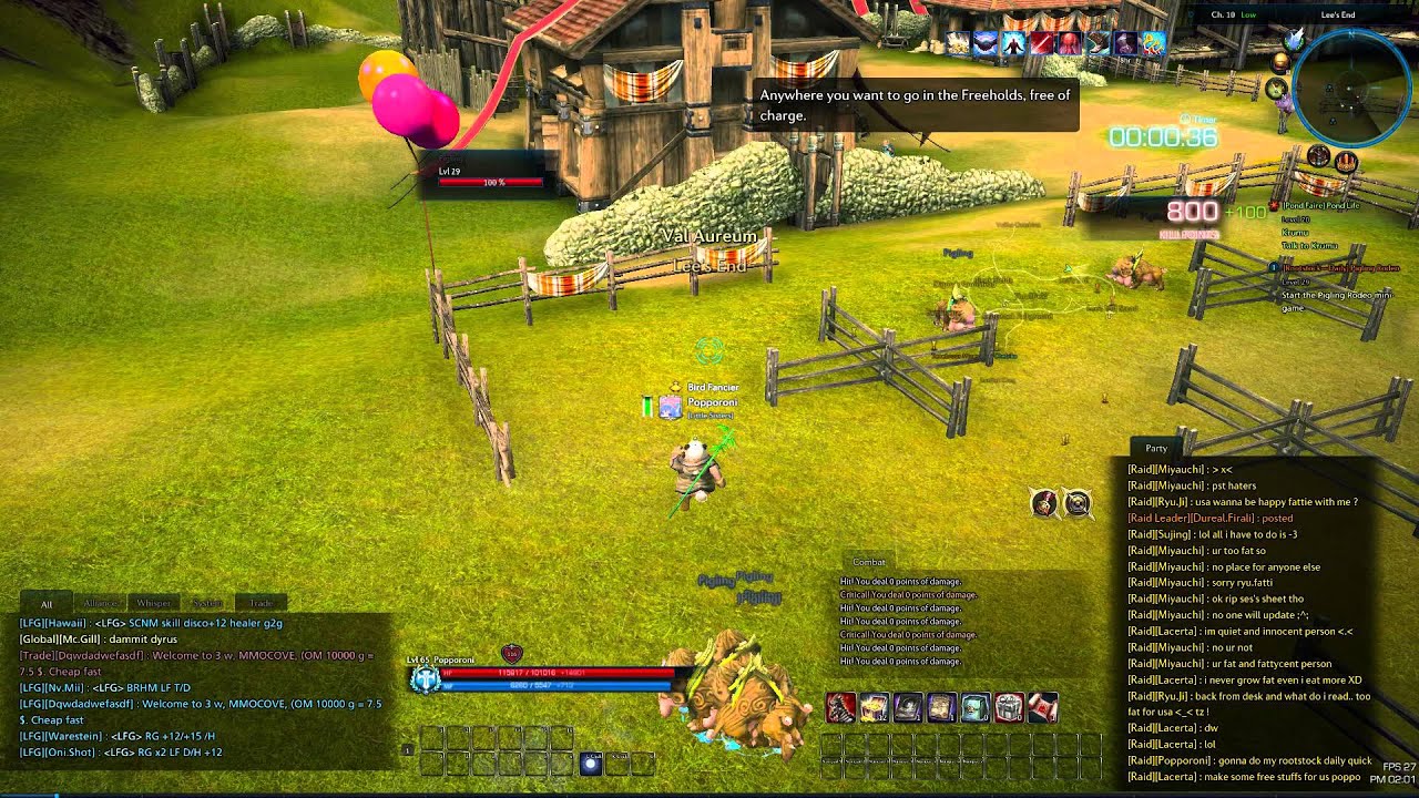 tera rootstock rodeo mini game youtube
