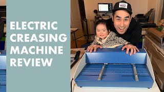 Electric Creaser Scorer Perforator 3 in1 Machine Review - Greeting Card Maker!