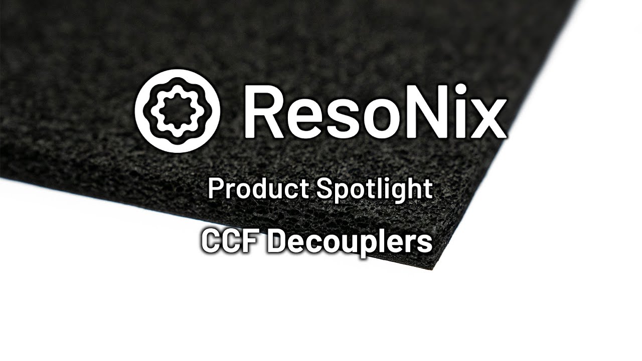 ResoNix CCF Decoupler 7S - 7mm CCF with Adhesive Backing (13.5 Square Feet)  - ResoNix Sound Solutions