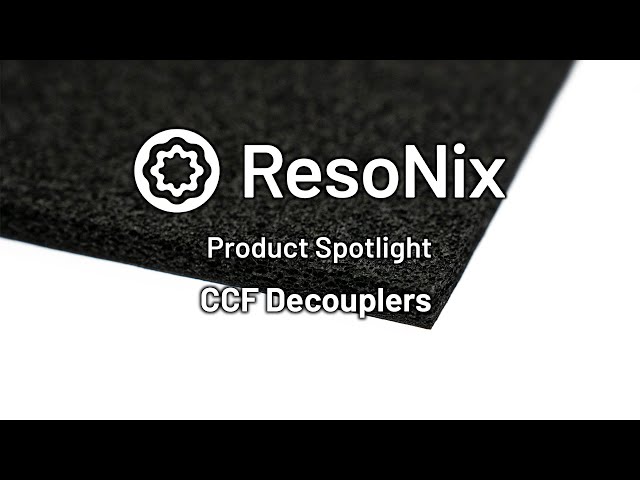 ResoNix CCF Decoupler 7S - 7mm CCF with Adhesive Backing (13.5 Square Feet)  - ResoNix Sound Solutions