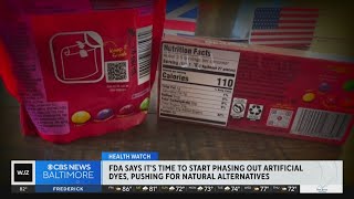 FDA pushes to phase out artificial dyes for natural alternatives