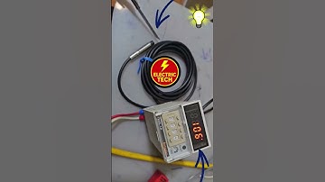 How to chek proximity sensor with counter controller ⚡🔥💡#electronicmusic #electronicproducer #shorts