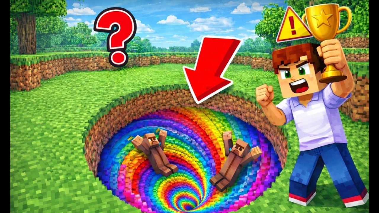 😱BU KAMALAK CHUQURI QAYERDAN PAYDO BO‘LDI? UZBEKCHA MINECRAFT