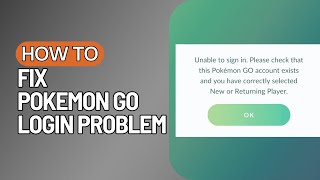 How To Fix Pokemon Go Login Problem 2023 | Solve Pokemon Go Failed To Login Issue screenshot 1