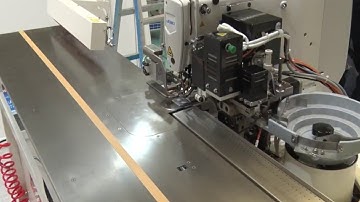 JUKI LK-1903 with ASK – A Button Feeder