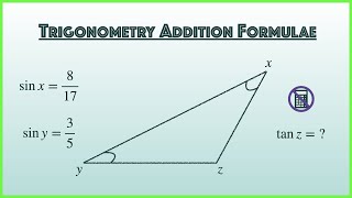 Trigonometry - Addition Formulae Trigonometric Ratios Of General Angles | O-Level Additional Math