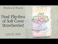 Final Flip Thru Of A Soft Cover Junk Journal Strawberries July 26 2025 Final Flip Thru Of A Soft Cover Junk Journal Strawberries July 26 2025