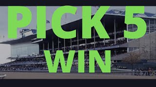 PICK 5 WIN at the Big A | Aqueduct | Picks are Rollin!!!