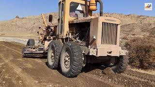 Komatsu Motor Grader - Amazing motor grader driver skills in flattening the soil - part 3