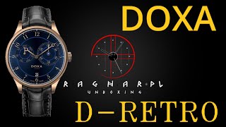 Zegarek DOXA D-RETRO - odpakowanie, recenzja, przymiarka. Ciekawy szwajcarski garniturowiec.