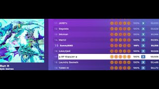 Fortnite Festival - Run It Expert Lead 100% Flawless 50,506 Global Leaderboards