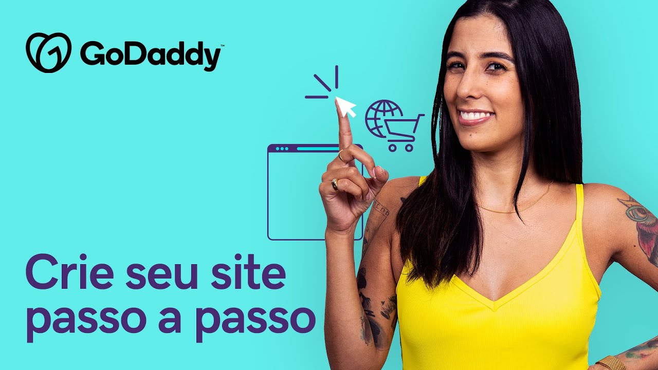 Como Criar um Site PROFISSIONAL | GoDaddy Brasil
