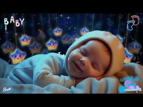 Soothing Baby Sleep Music 💭 Mozart Brahms Lullabies 🎵 Overcome Insomnia Quickly