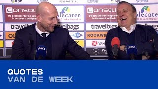 QUOTES | Beste van de week