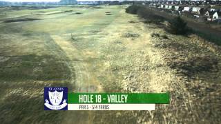 St Annes Old Links Hole 18 thanks to Heliphoto.biz