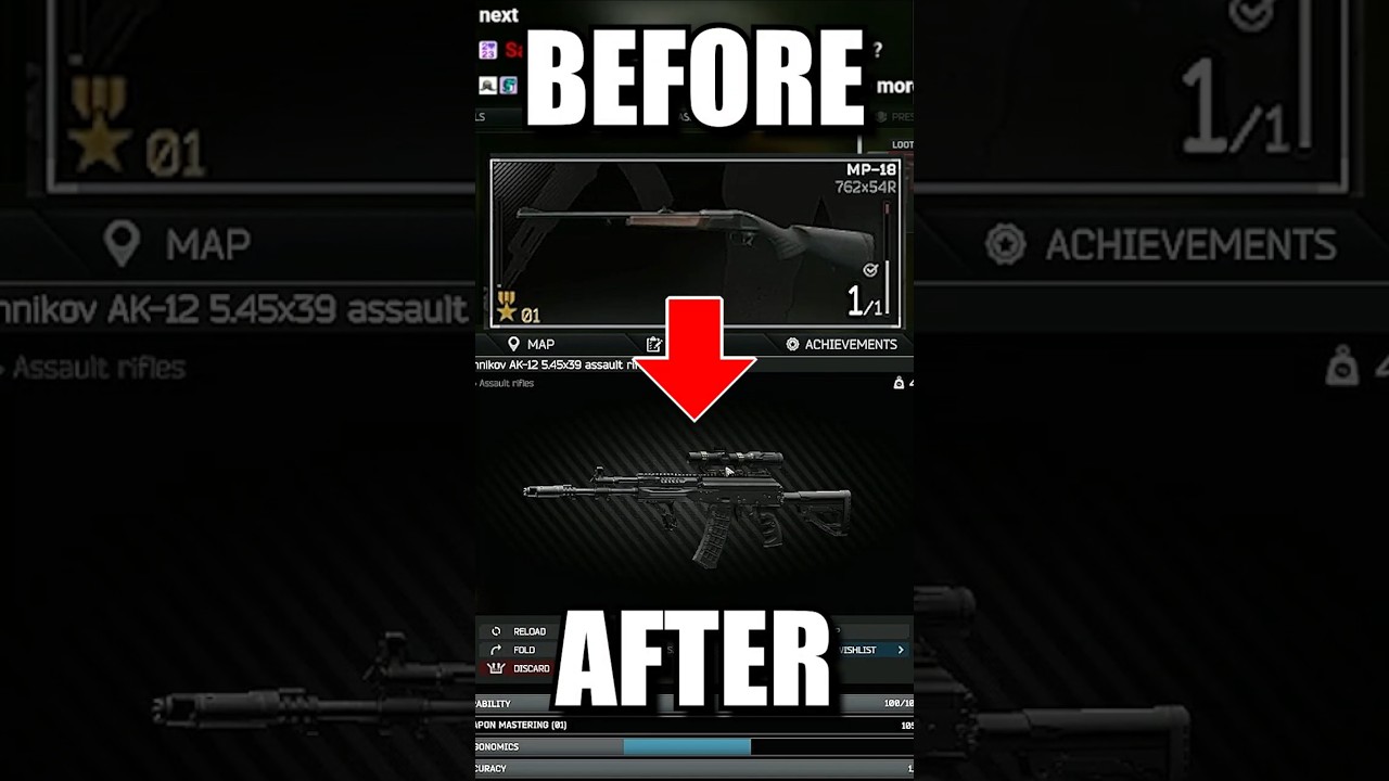 Gunsmith While in Raid SCAV 