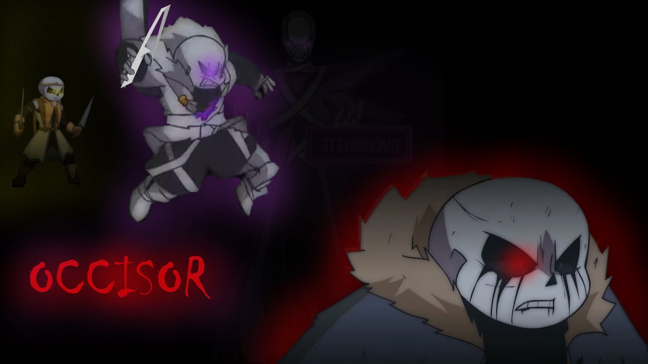 EDIT Underverse 0.6/ Cross!Sans VS Killer!Sans [part 2] 