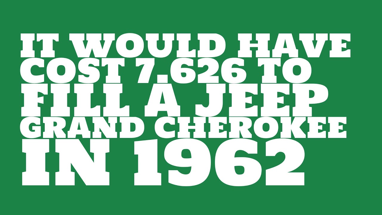 How much cheaper was gas in 1962?