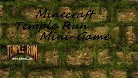 Temple Run Custom Map - No Cheats Included!!!