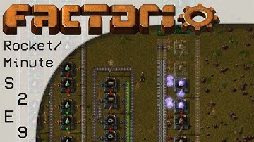 Fire up Those Engines | Factorio Rocket/Minute w/ 0.15 Science E09