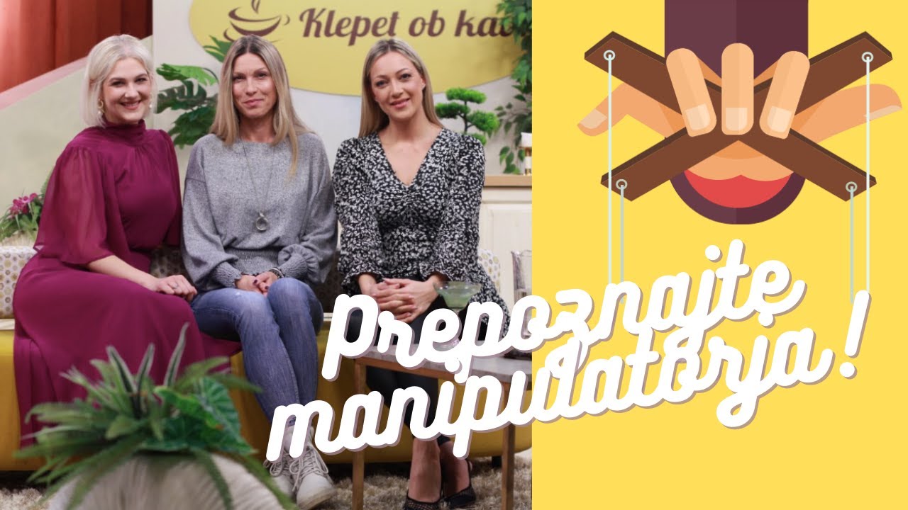 Prepoznajte zvijače manipulatorjev;  Kristina Strašek, Damjana Bakarič