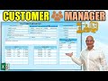 Learn How To Become An Excel Developer As I Create This Customer Manager In Excel From Scratch