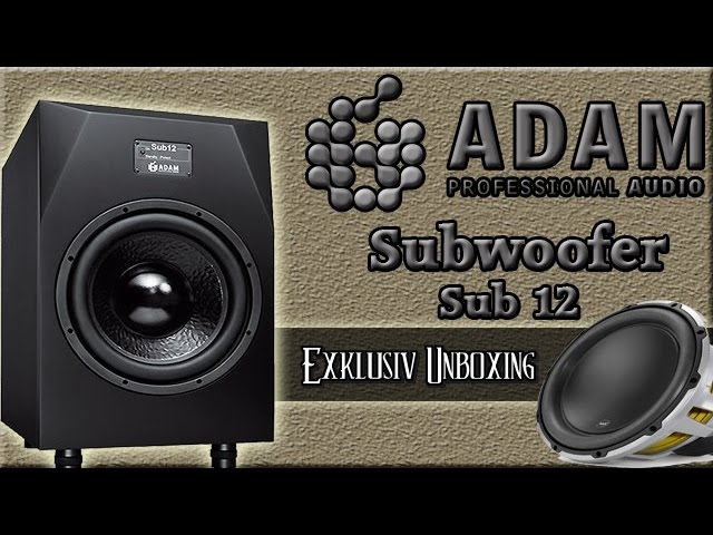 Активный студийный сабвуфер ADAM AUDIO Sub 12