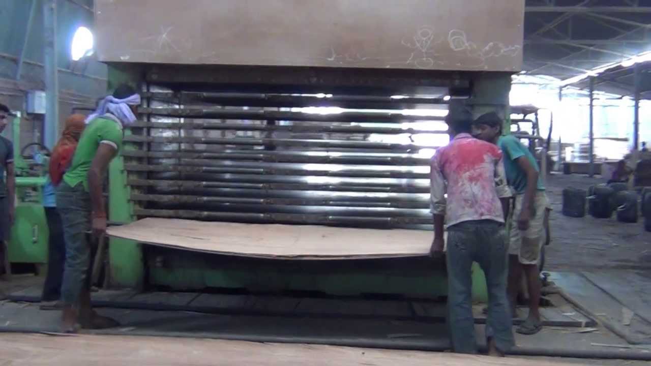 hydraulic hot press for plywood YouTube