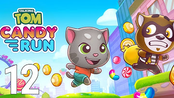 Talking Tom Candy Run Gameplay Part 12 - Hank 2024 (iOS)