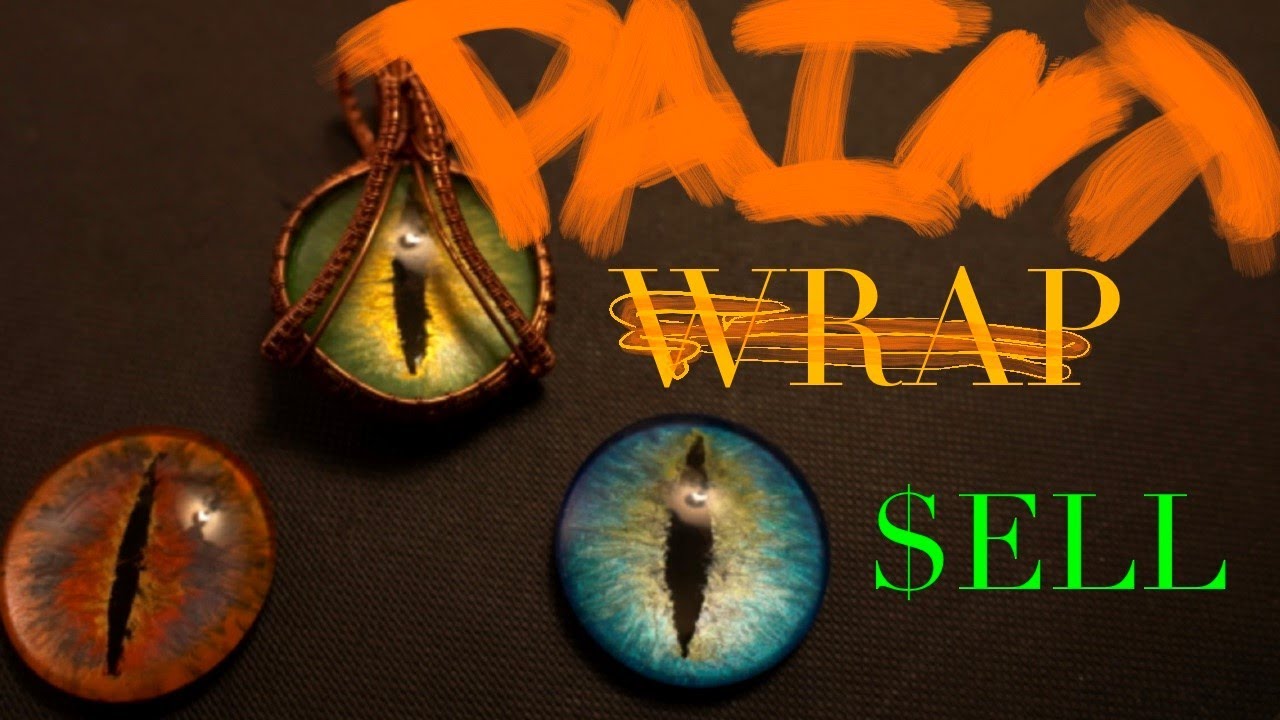 Handmade Jewelry!! CUSTOM Painted🎨DRAGON EYES🐉
