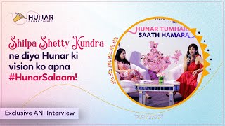 Shilpa Shetty Kundra Talks About Becoming an Investor in Hunar Online Courses