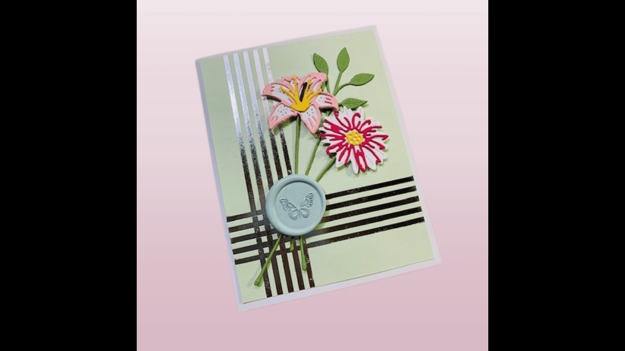 Spellbinders NEW RELEASE Wax Seal Color Pistachio & Hot Foil - YouTube