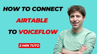 How to Connect Airtable to Voiceflow 🔴 AI Tools Tutorial