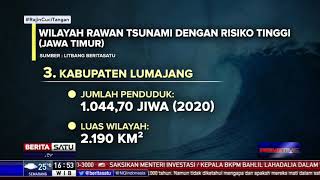 8 Kabupaten di Jawa Timur Ini Rawan Tsunami