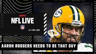 Aaron Rodgers needs to be that guy we all expect him to be - Marcus Spears | NFL Live