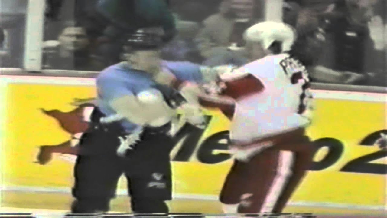 Bob Probert vs Tie Domi Round 1 & Gerard Gallant vs Paul Broten