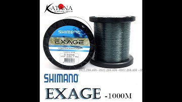 Cước câu Shimano Exage cuộn 1000m - Made in Japan