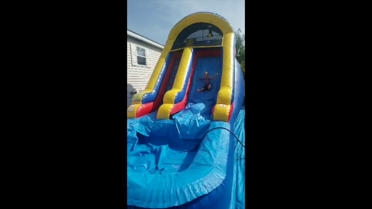 Party Time 14ft Water Slide YouTube
