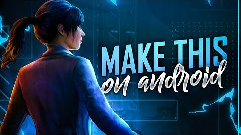 Create this cool pubg thumbnail | montage thumbnail | on android | am lit thumbnail | grafixz