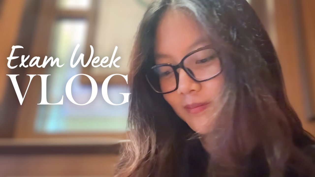 what i do when i don't leave my room (exam week vlog)