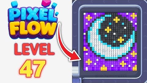 Pixel Flow Level 47 Walkthrough
